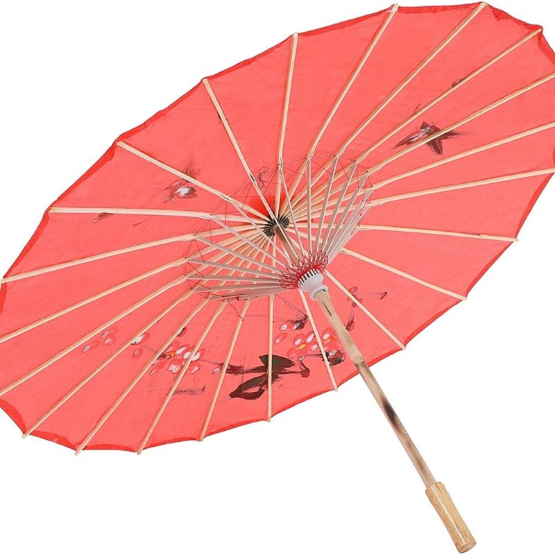 Logo parasol Umbrellas With Your Brand Handmade Decorative Oiled Paper Umbrella Sunshade Oil Paper Oriental Parasol Cosp