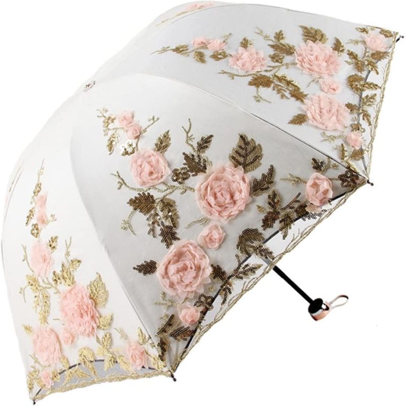 Custom Wedding Umbrellas Lace Parasol Decoration Bridal Shower Vintage Umbrellas