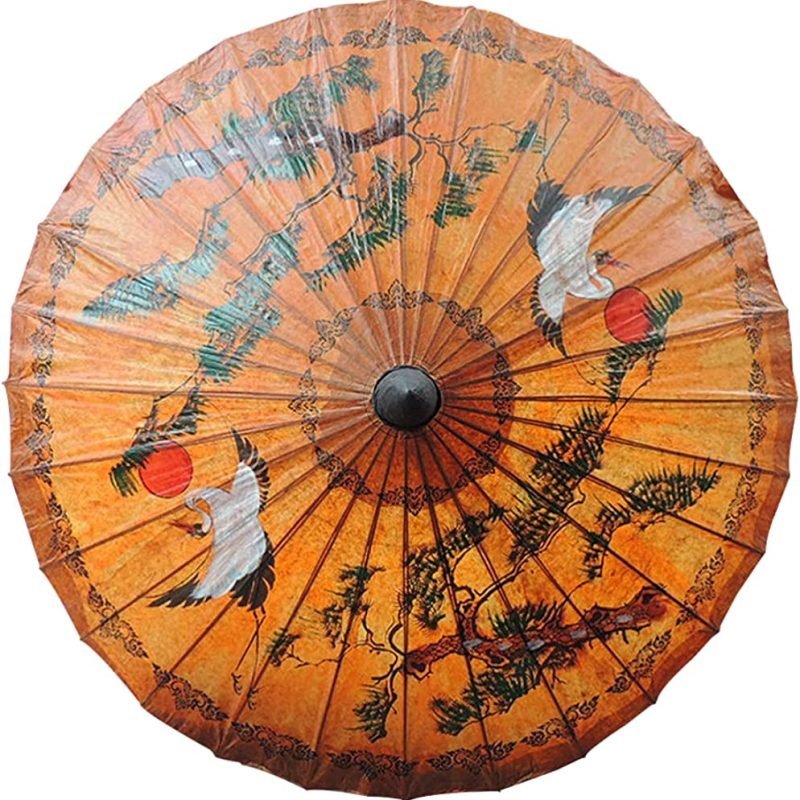 Logo parasol Umbrellas With Your Brand Handmade Oiled Paper Umbrella  Chinese Art Classical Dance Umbrella for for Weddi
