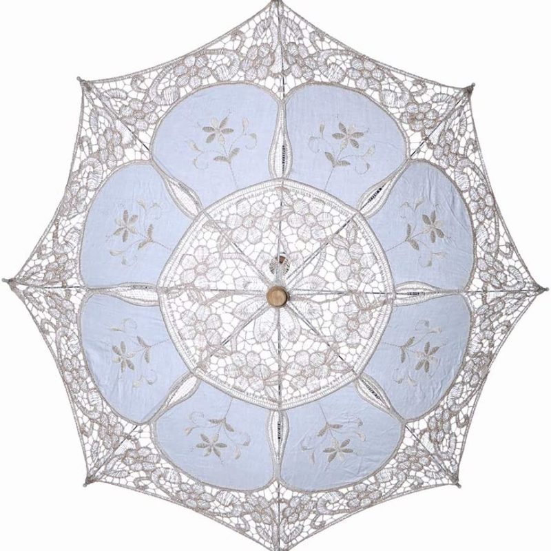 Logo parasol Umbrellas With Your Brand Lace Umbrella Parasol Vintage Wedding Bridal Umbrella for Wedding Bride Photograp