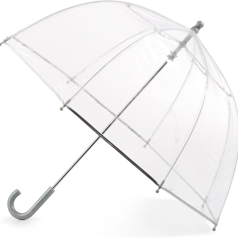 Custom Wedding Umbrellas Kid's Bubble Umbrella with Easy Grip Handle Clear