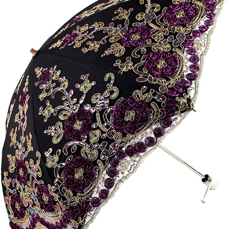 Logo parasol Umbrellas With Your Brand Flower Lace Parasols for Wedding Party Lace Bridal Umbrella
