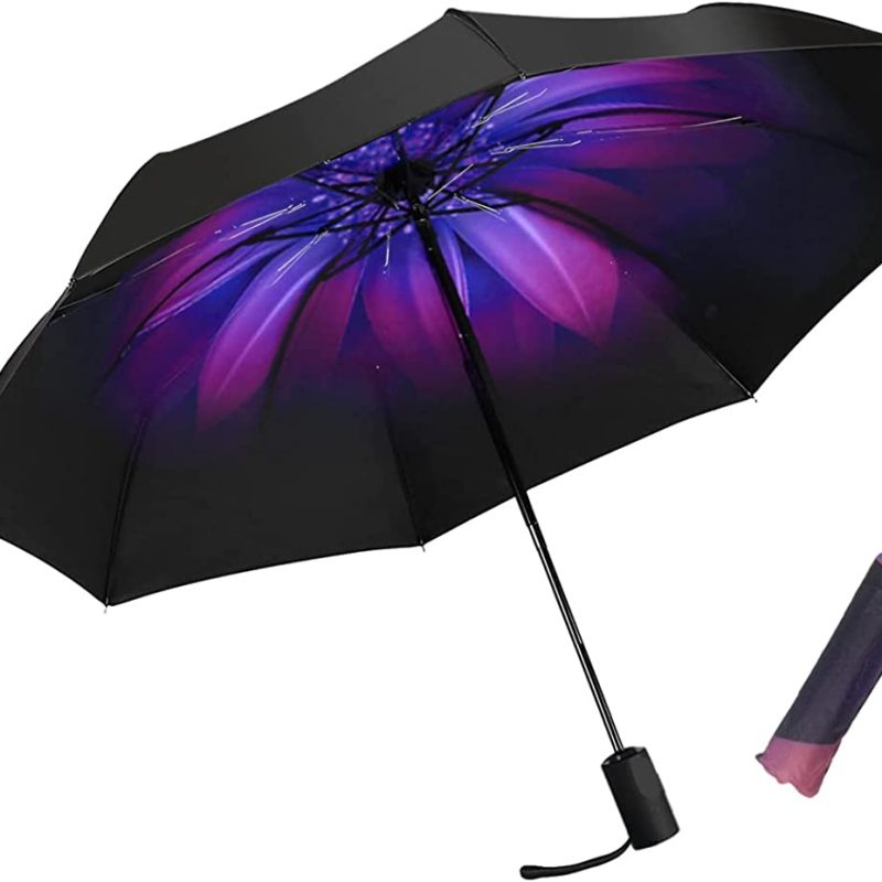 Logo parasol Umbrellas With Your Brand Compact Travel Umbrella Windproof Waterproof Stick Umbrella Anti-UV Protection Go
