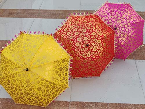 Logo parasol Umbrellas With Your Brand 10 Pcs Mix Lot Indian Wedding Umbrella Handmade Umbrella Decorations Vintage Para