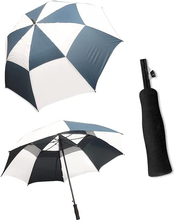 Custom umbrella 62 Double Canopy Golf Umbrellas" - Image 2