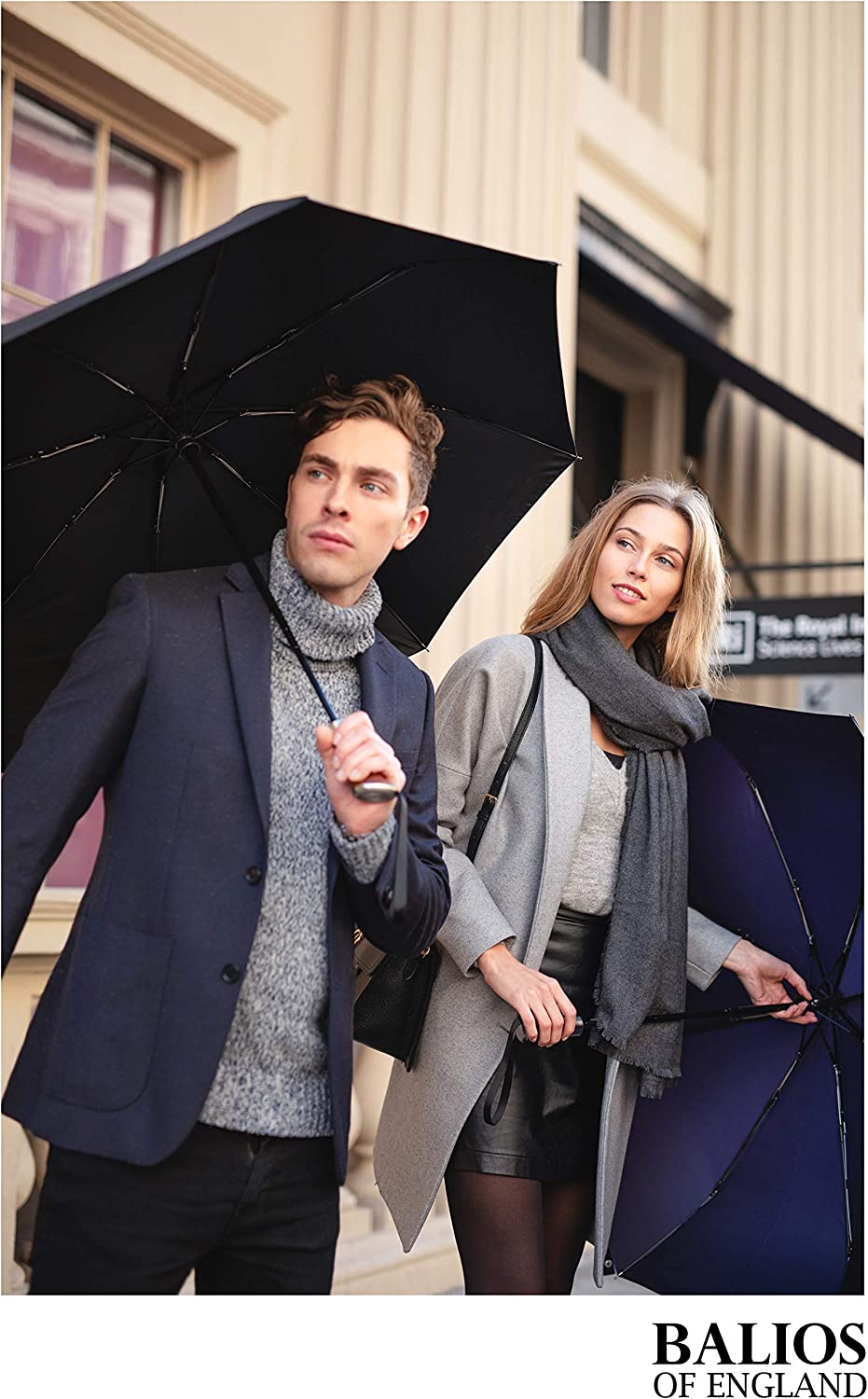 (Designed in UK) Custom Wedding Umbrellas Travel Umbrella Luxurious Golden Rosew - Image 8