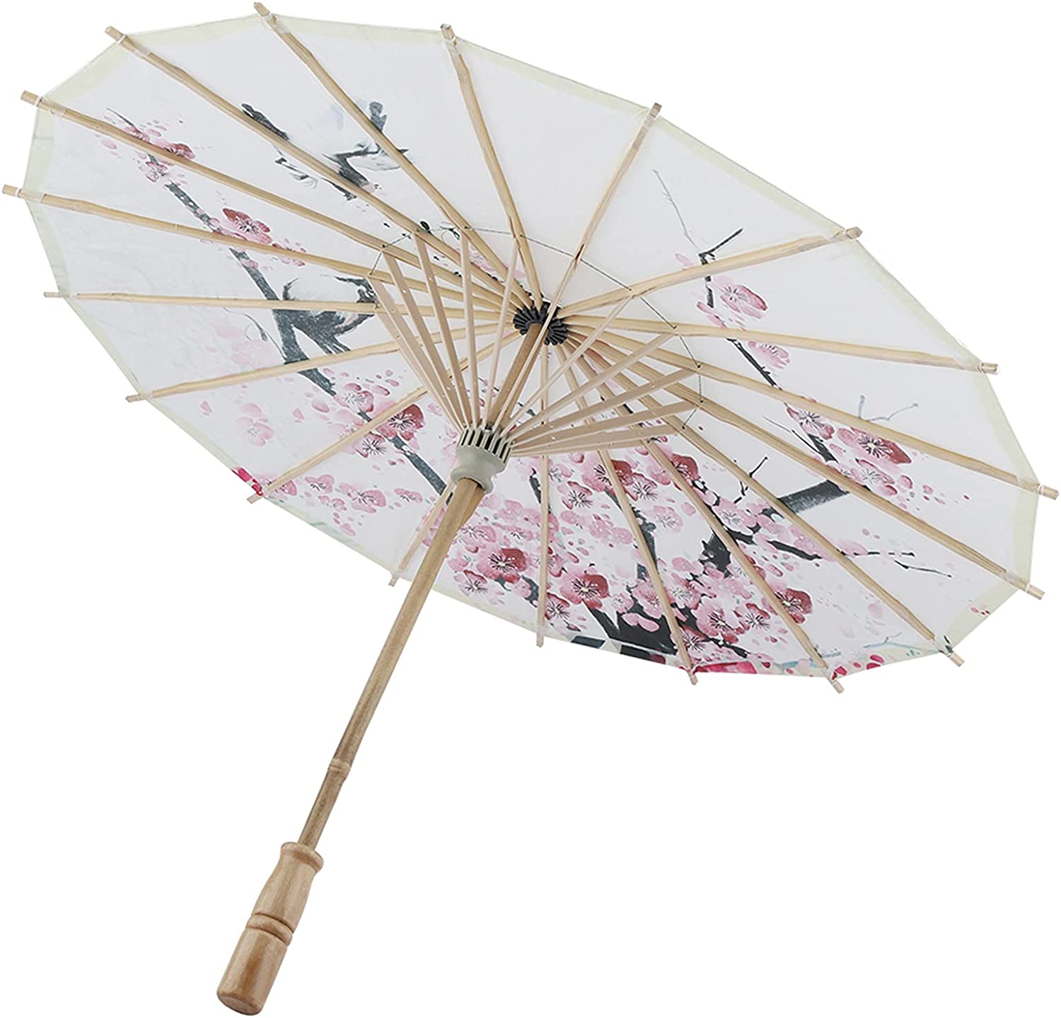 Logo parasol Umbrellas With Your Brand Paper Umbrella Parasol Plum Blossoms Japanese Chinese Paper Umbrella for Wedding - Image 6