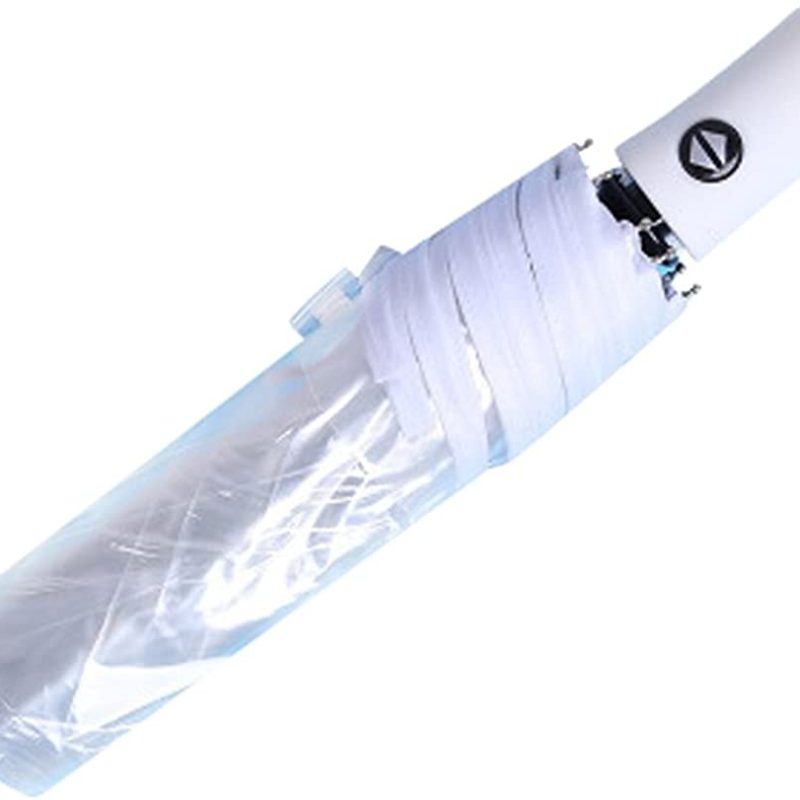 Custom Wedding Umbrellas Full Automatic Folding Transparent Auto Open Close Umbr
