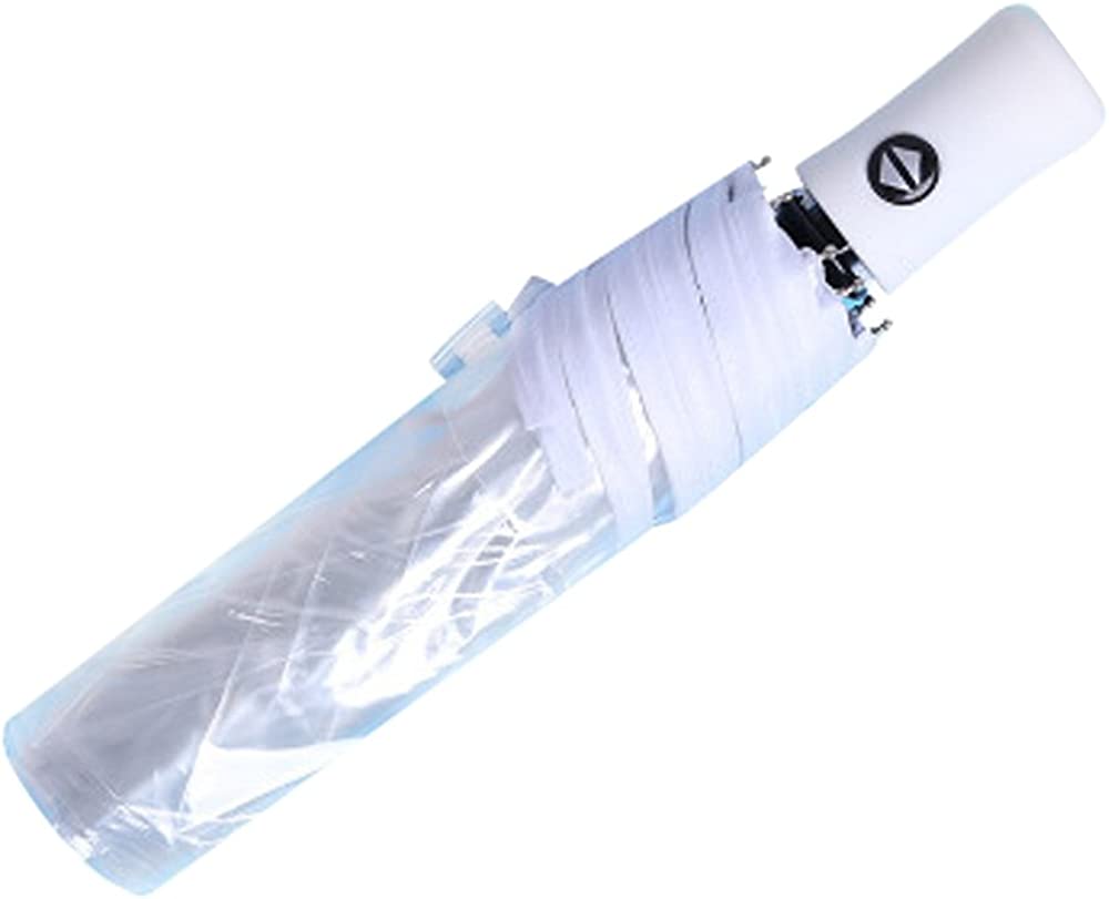 Custom Wedding Umbrellas Full Automatic Folding Transparent Auto Open Close Umbr