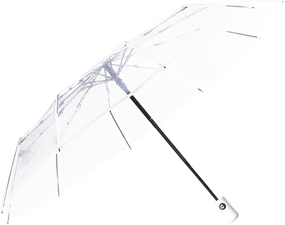Custom Wedding Umbrellas Full Automatic Folding Transparent Auto Open Close Umbr - Image 5