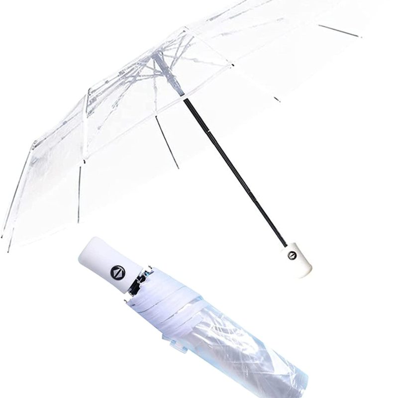 Custom Wedding Umbrellas Clear Umbrella Women's Clear Bubble Umbrella Automati