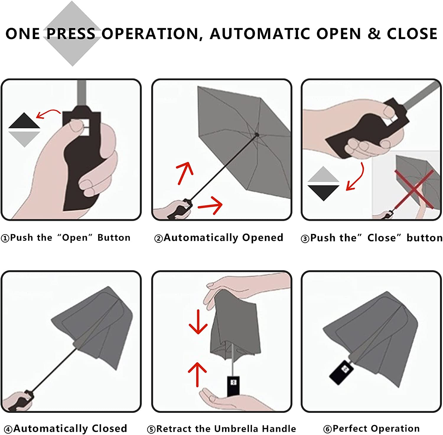 Custom Wedding Umbrellas Clear Umbrella Women's Clear Bubble Umbrella Automati - Image 4