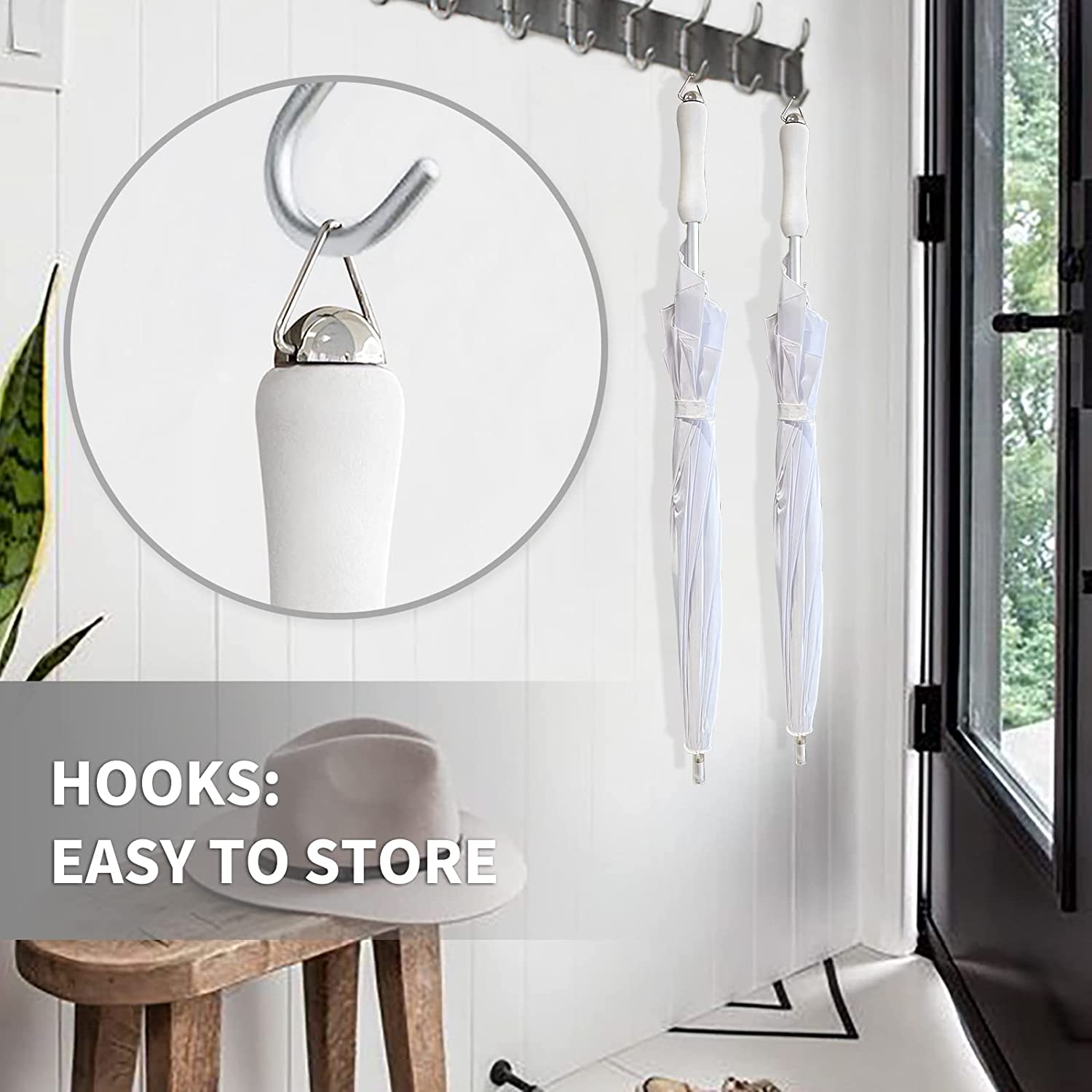 Custom Wedding Umbrellas White Heart Shaped Wedding Parasol Umbrella for Bride - Image 5