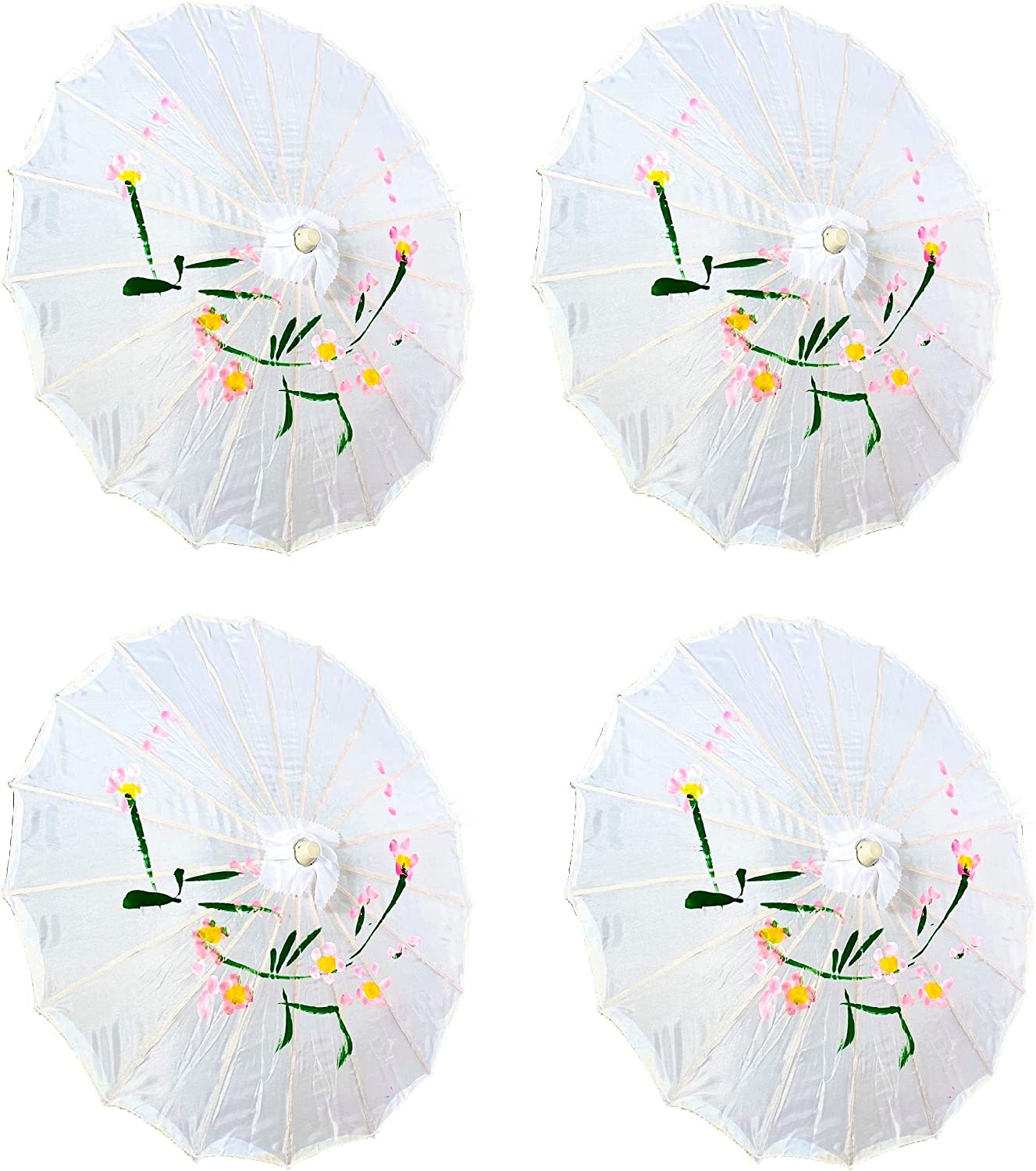 Logo parasol Umbrellas With Your Brand PACK OF 4 Japanese Chinese 33 Umbrella Parasol For Wedding Parties Photography "