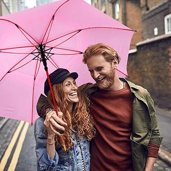 custom double canopy golf umbrella 60"