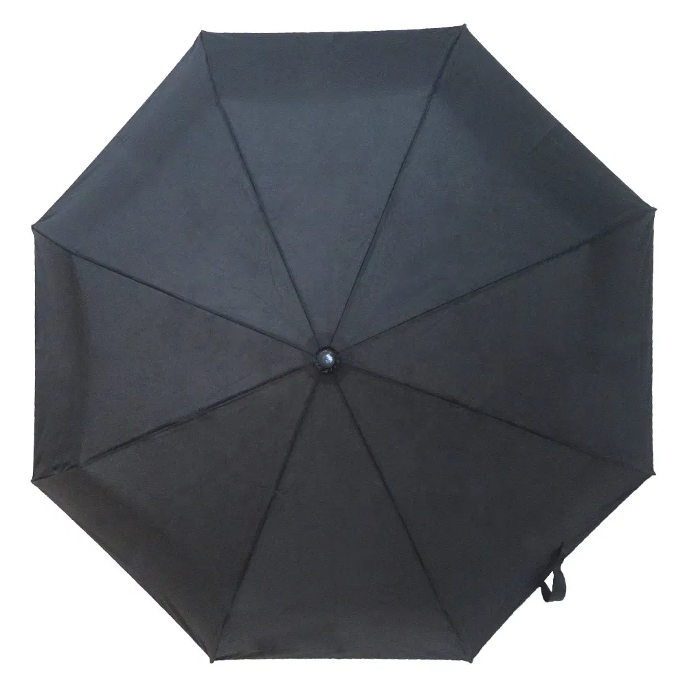 windproof portable auto open folding umbrella with wooden handle