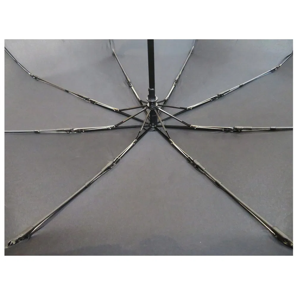 windproof portable auto open folding umbrella with wooden handle