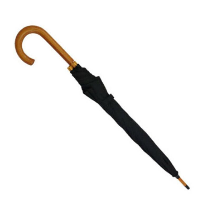 custom double layer wooden umbrella with sky printing