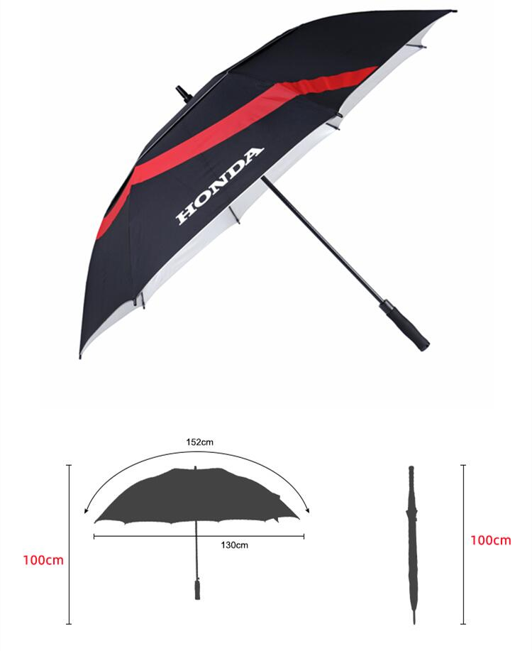 premium 30 inch honda car golf umbrella with uv protection